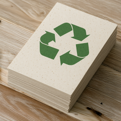 Flyer papier recyclé